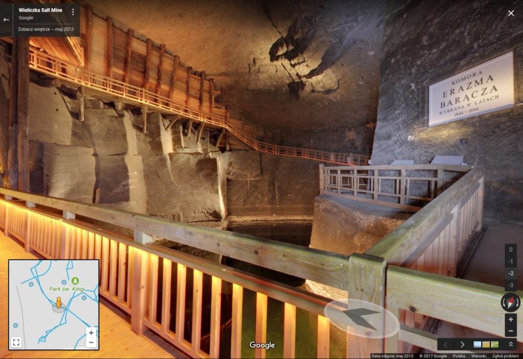 Komora Erazma Brącza zrzut ekranu ze Street View